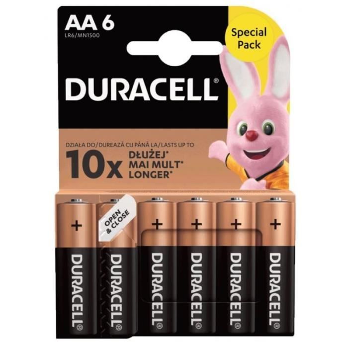 Duracell Basic AA/LR6 blister 6pcs - 5000394152458