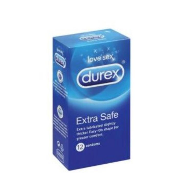 Durex TopSafe – 12 Préservatifs Lubrifiés Facile-On