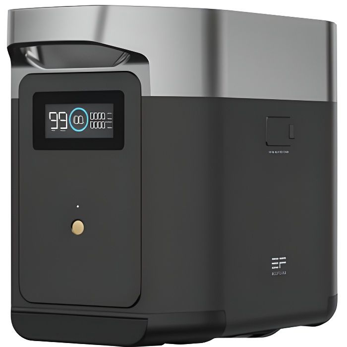 Batterie additionnelle - ECOFLOW - DELTA 2 - 1024 Wh - Lithium Fer Phosphate - Noir