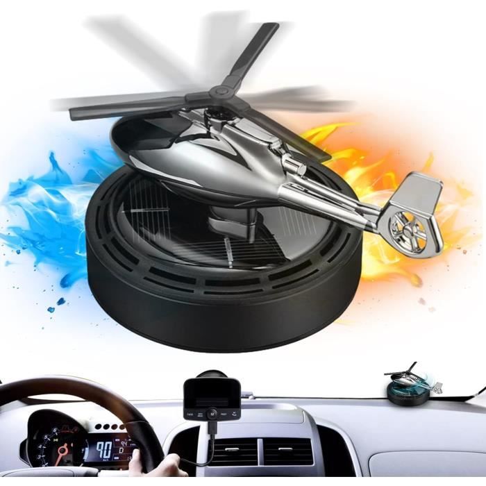 Désodorisant - E.F.CONNECTION - Modèle D'Avion - Énergie Solaire - Parfum Doux - Multifonctionnel