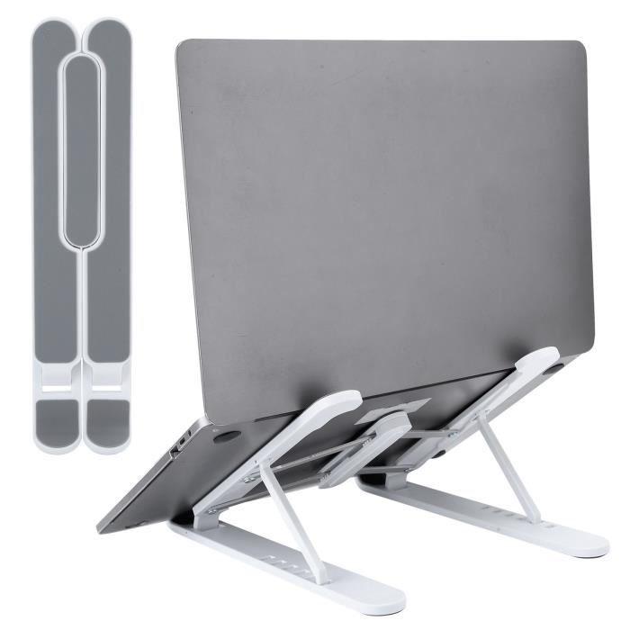 EJ.life Stand d'ordinateur portable Support d'Ordinateur Portable Pliable à Positions Multiples Support de Refroidissement