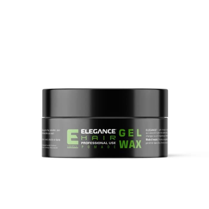 Elegance Hair Gel Wax Green - 140 Gr