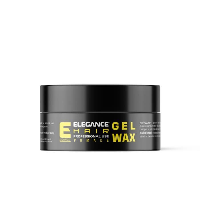 Elegance Hair Gel Wax Yellow - 140 Gr