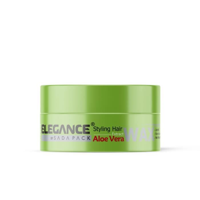 Elegance Styling Hair Wax New Jar Aloe Vera - 140 Gr