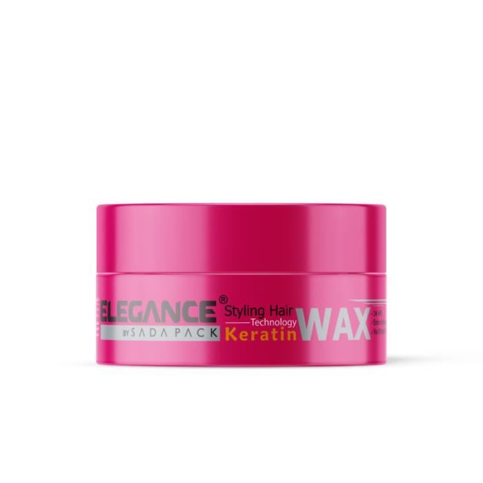 Elegance Styling Hair Wax New Jar Keratine - 140 Gr
