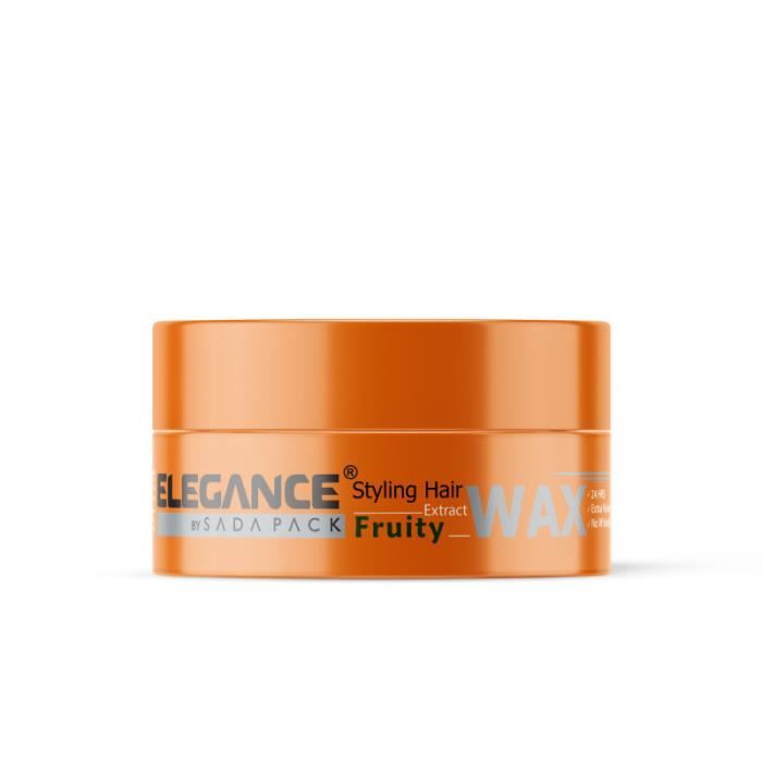Elegance Styling Hair Wax New Jar Fruity - 140 Gr