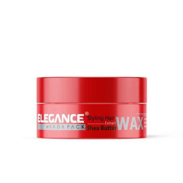 Elegance Styling Hair Wax New Jar karité - 140 Gr