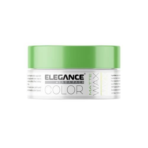 Elegance Color Matte Wax Green - 140 Gr