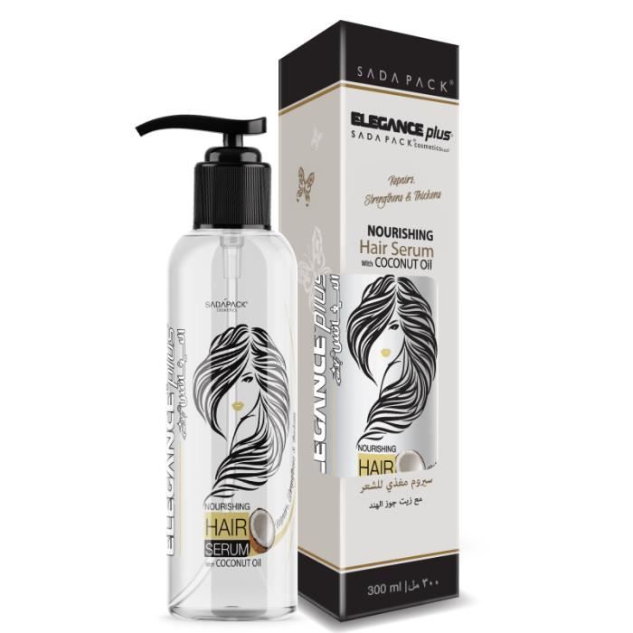 Elegance Plus Hair Serum Coconut Oil - 300 Ml