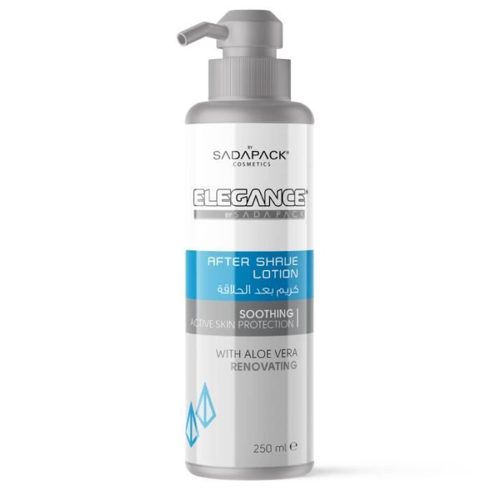 Elegance après-rasage Aloe Vera - 250 Ml