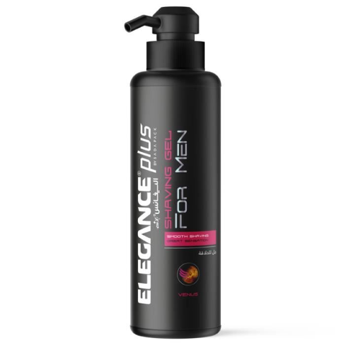 Elegance Plus Gel Rasage Big Pump Venus - 500 Ml