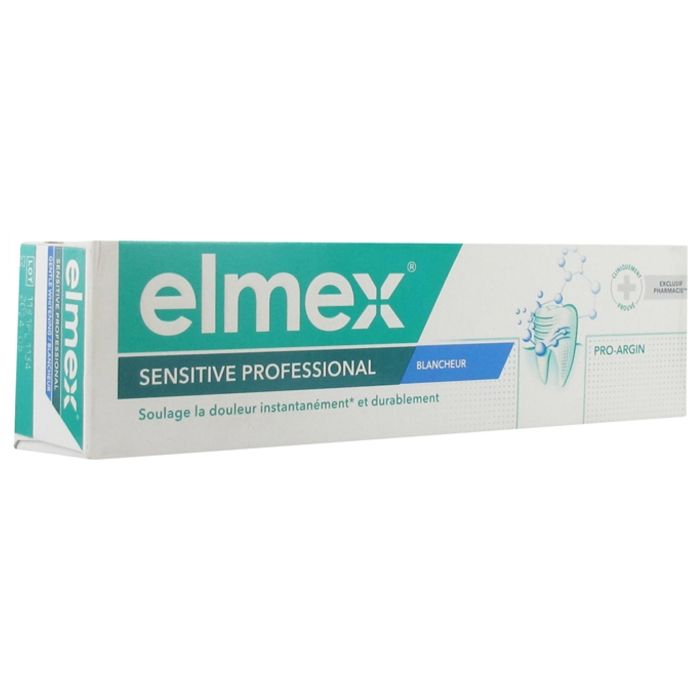 Elmex Sensitive Professionnal Blancheur Dentifrice 75ml