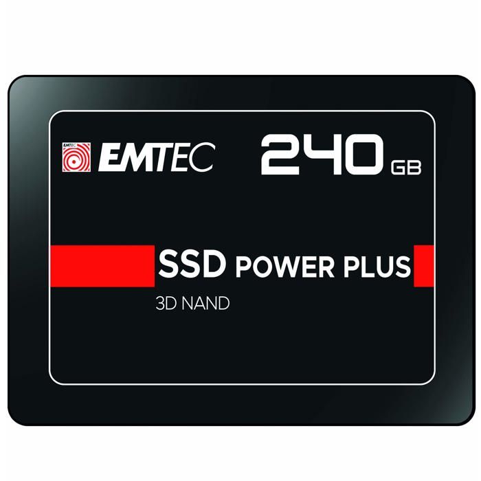 EMTEC SSD Power Plus - Disque SSD - 240 Go - interne - 2.5" - SATA 6Gb-s