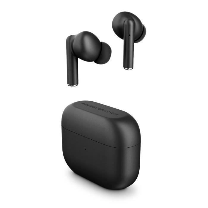 Energy Sistem Style 2 Écouteurs sans fils True Wireless Stereo Bluetooth 5.1 Autonomie 20h Noir