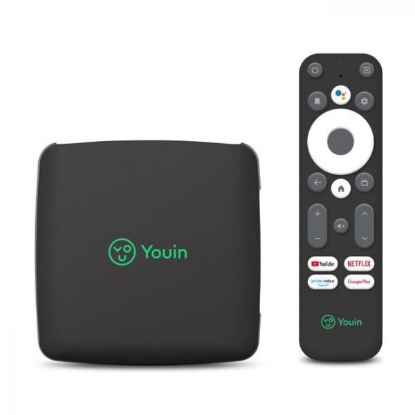 Android TV? dix Assistant Google * et Chromecast intégrés UHD 4K HDR 60fps H.265 / HEVC 10bits 8 Go de ROM flash / 2 Go de RAM DDR3