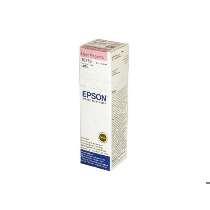 Cartouche jet d'encre EPSON - Magenta clair - L1800, L800, L805, L810, L850 - 70 ml