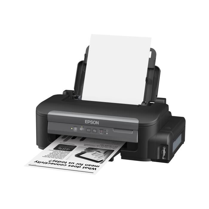 Epson WorkForce M105 Imprimante monochrome jet d'encre 1 440 x 720 ppp jusqu'à 37 ppm capacité : 100 feuilles USB 2.0, Wi-Fi(n)