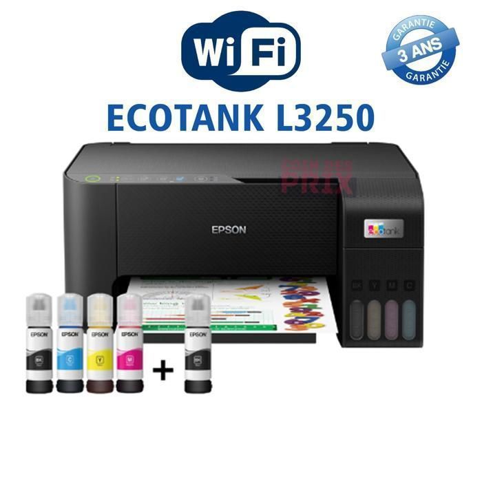 Imprimante jet d'encre EPSON   ECOTANK L3250