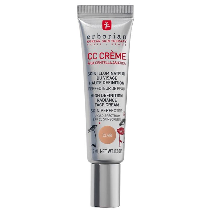 Fond de teint - Erborian - CC Crème Clair - 15ml - Haute Définition - Tous types de peau  FOND DE TEINT - BASE