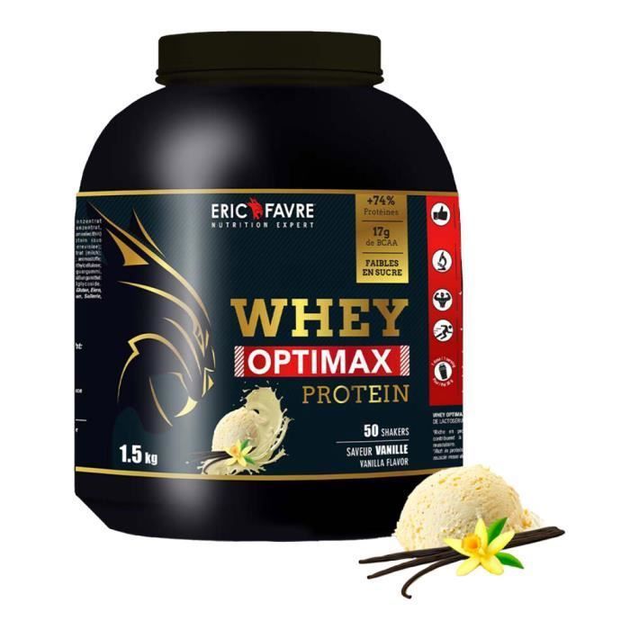 Whey concentrée Whey Optimax Protein - Vanilla 1500g