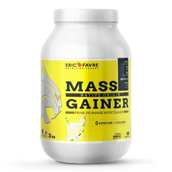 Gainers intermédiaires Mass Gainer - Vanilla 3000g
