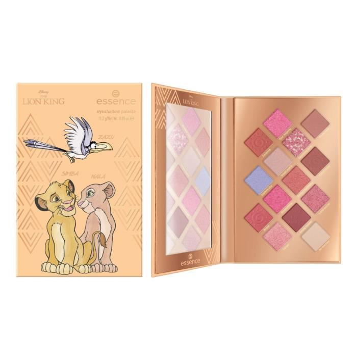 ESSENCE DISNEY EL REY LEON PALETA DE SOMBRAS DE OJOS 02 STRONG FROM SUNRISE TO SUNSET