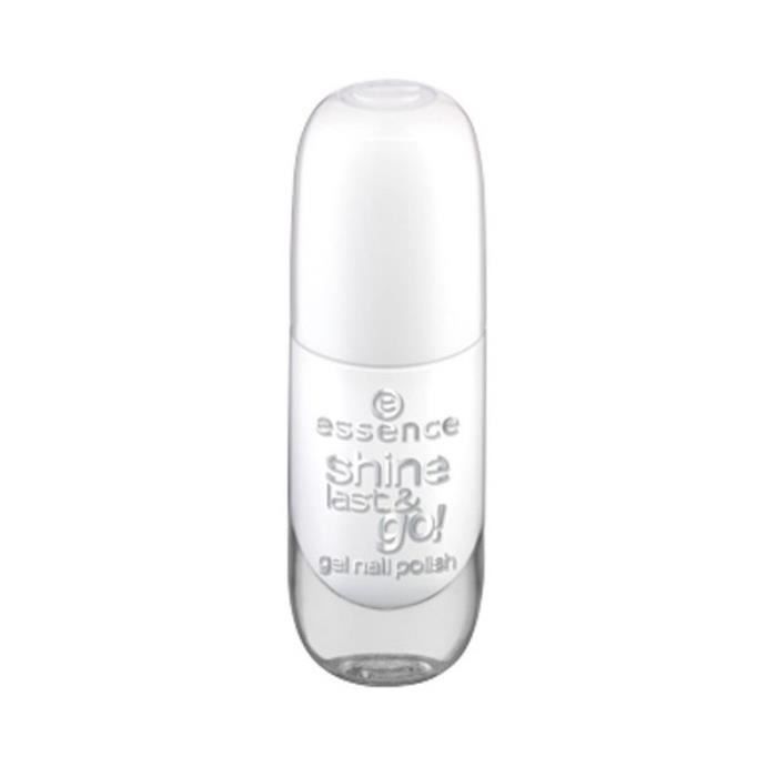 Essence Shine Last & Go Esmalte Uñas 33 Wild white ways Essence Shine Last & Go esmalte de uñas con acabado tipo gel,de gran pigmen