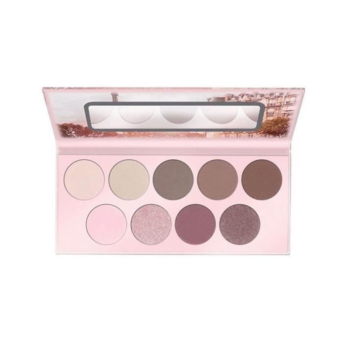 Essence Paleta sombras de ojos de gran pigmentación.