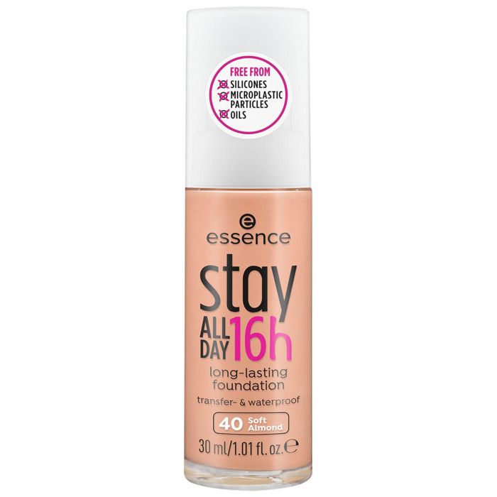 Essence - Fond de Teint Stay All Day 16H Longlasting - 40 Soft Almond