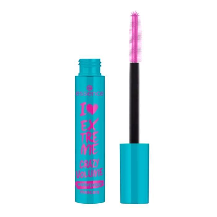 Mascara - ESSENCE - I Love Extreme Crazy Waterproof - Volume incroyable - Formule waterproof - Vegan