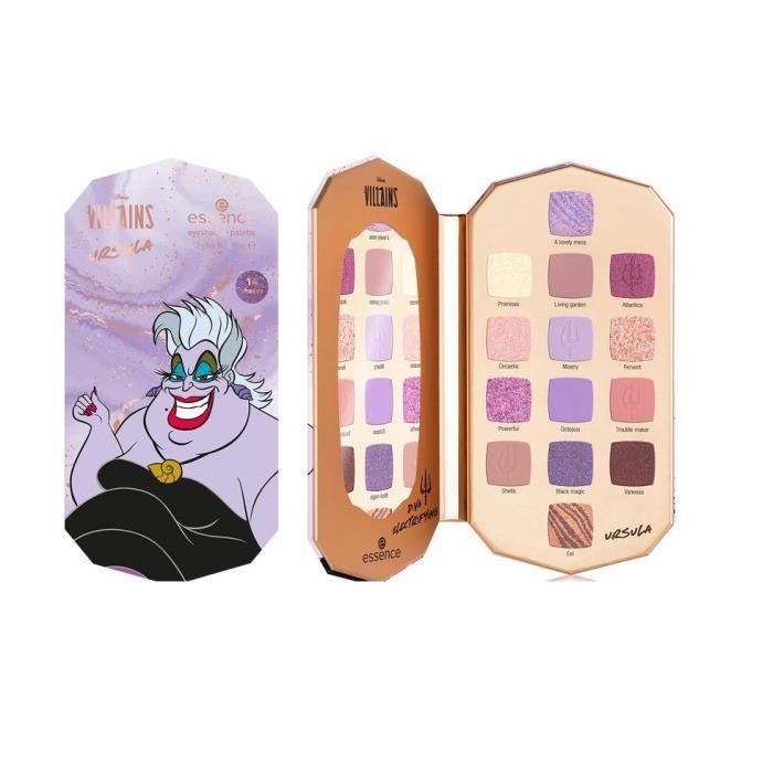 ESSENCE DISNEY VILLAINS URSULA SHADOW PALETTE