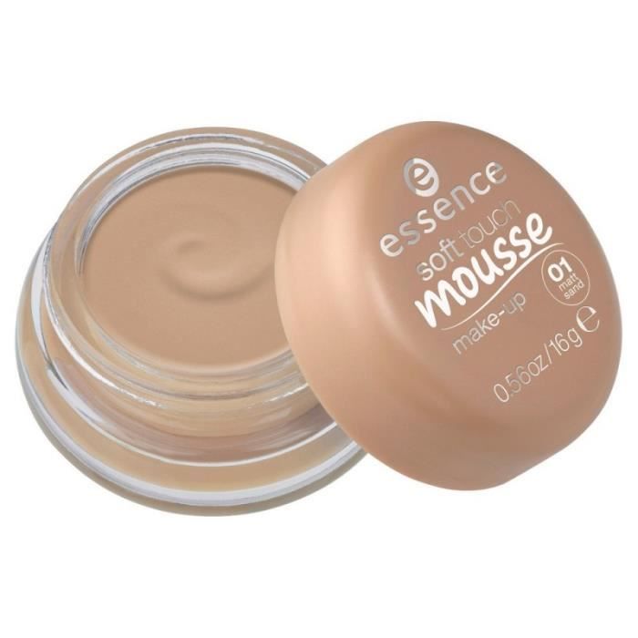 Essence Soft Touch Maquillaje en Mousse 01 Matt Sand.