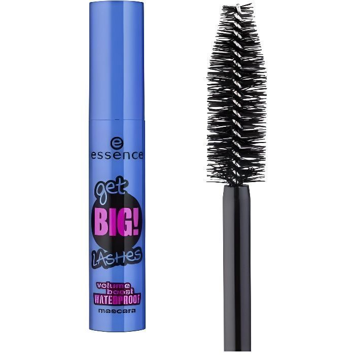 ESSENCE GET BIG ! MASCARA DE PESTAÑAS VOLUMINIZADORA RESISTENTE AL AGUA 12ML