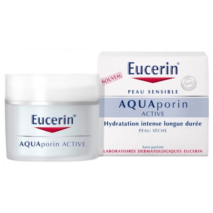 Eucerin Aquaporin Active Crème Hydratante Peaux Sèches 50ml