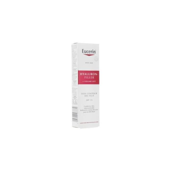 Eucerin Hyaluron Filler+ Volume Lift Contour des Yeux SPF15 15ml