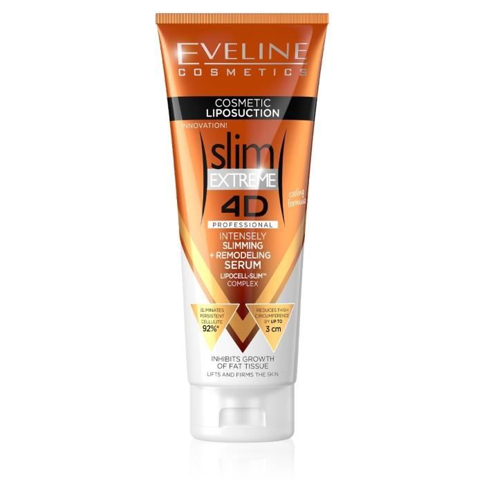 Eveline Slim 4D Liposuction 250 ml Traitement minceur