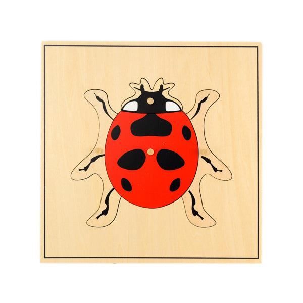 Eveil Montessori - Puzzle de la coccinelle - Jeux Educatifs
