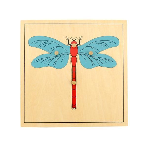 Eveil Montessori - Puzzle de la libellule - Jeux Educatifs