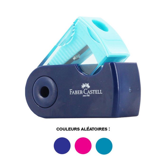 Taille-crayon - 1 trou - Plastique - Faber-Castell