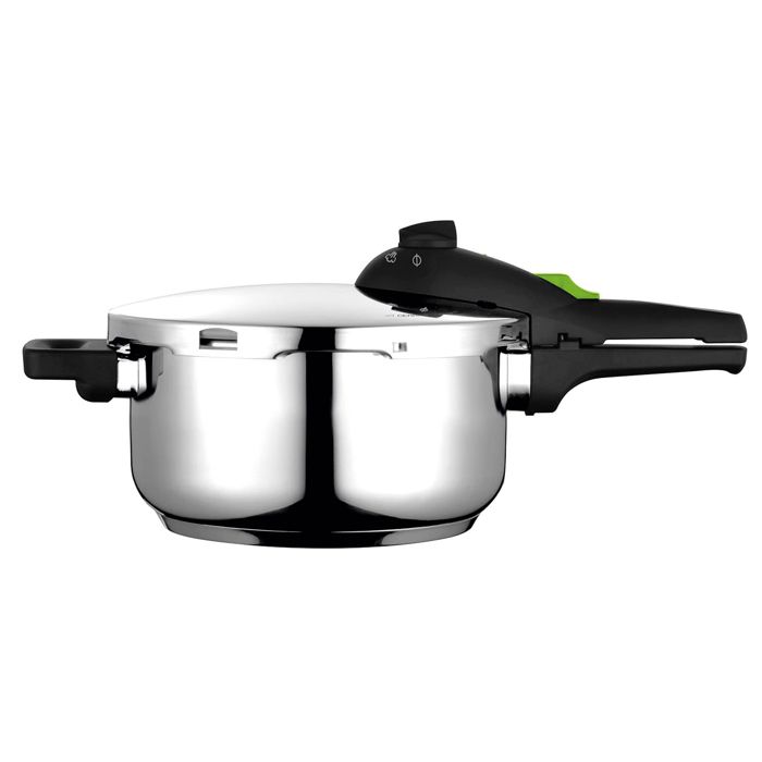 Autocuiseur 4 Litres, Induction, Acier Inoxydable 18/10, 2 Niveaux de Pression FAGOR Rapid Xpress 4 Argent 800055