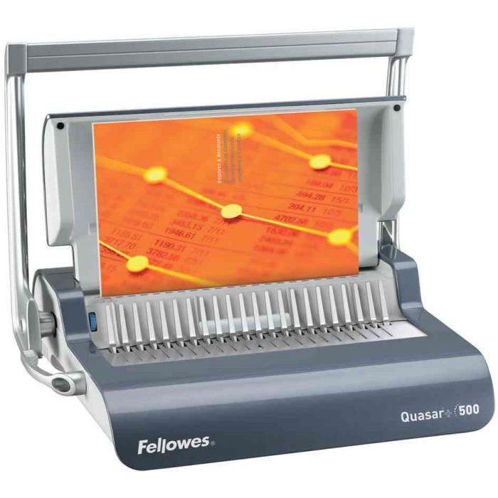Machine à Relier Quasar + 500 Gris Foncé