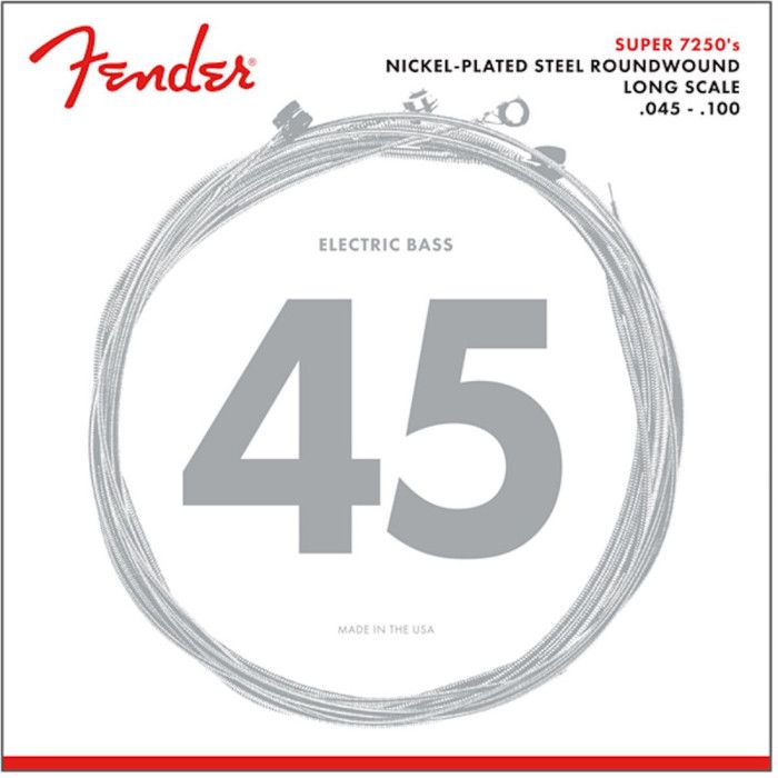 FENDER 7250ML 45-100 JEU DE CORDES GUITARE BASS…