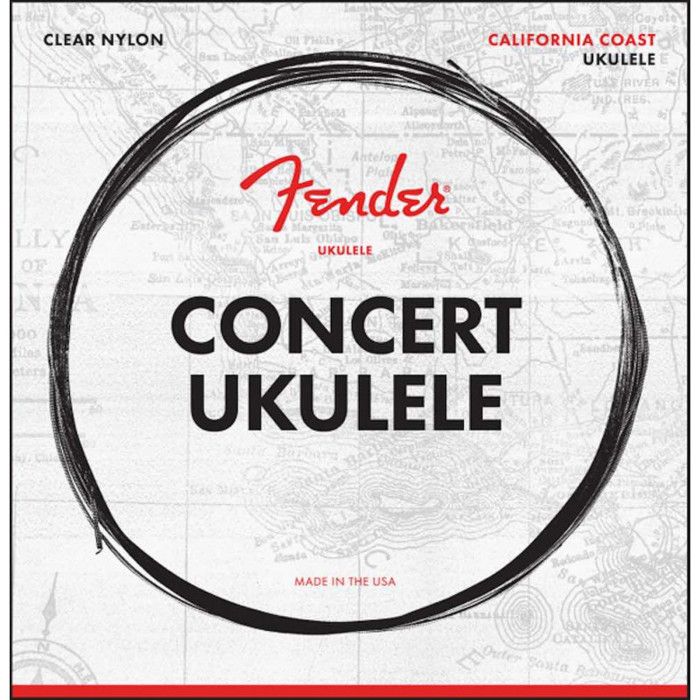 Fender - Jeu de Cordes ukulélé concert