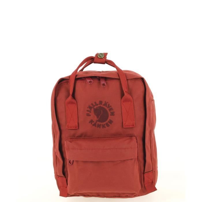 Sac à dos FJALLRAVEN Re-Kanken Mini Ox Red 29 (H) x 20 (L) x 13 (E) cm Bordeaux