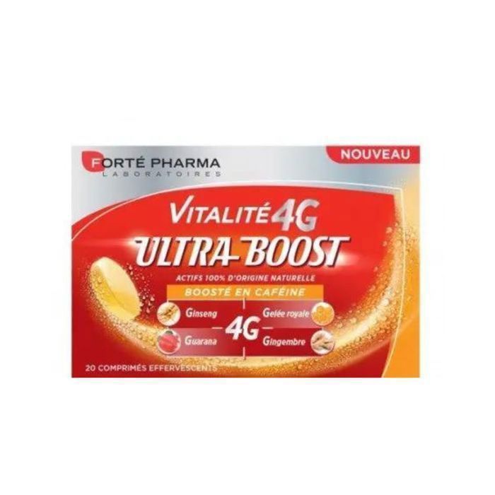 Forté Pharma Vitalité 4G Ultra Boost 20 comprimés effervescents