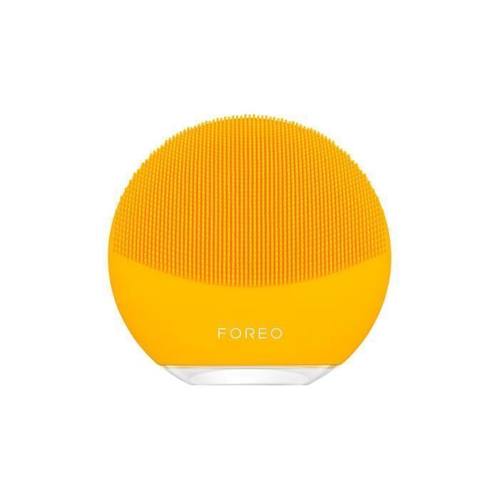 Foreo - LUNA ™ mini 3, Brosse nettoyante électrique tout type de peau, Sunflower Yellow