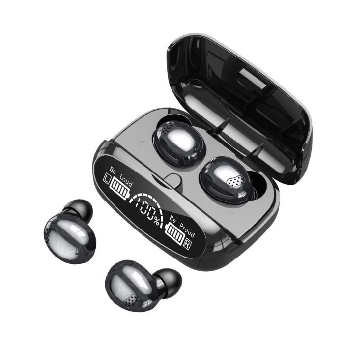 Écouteur de jeu de sport sans fil-M32-Bluetooth 5.1 In-Ear 3D Réduction du bruit tactile à faible latence-Noir