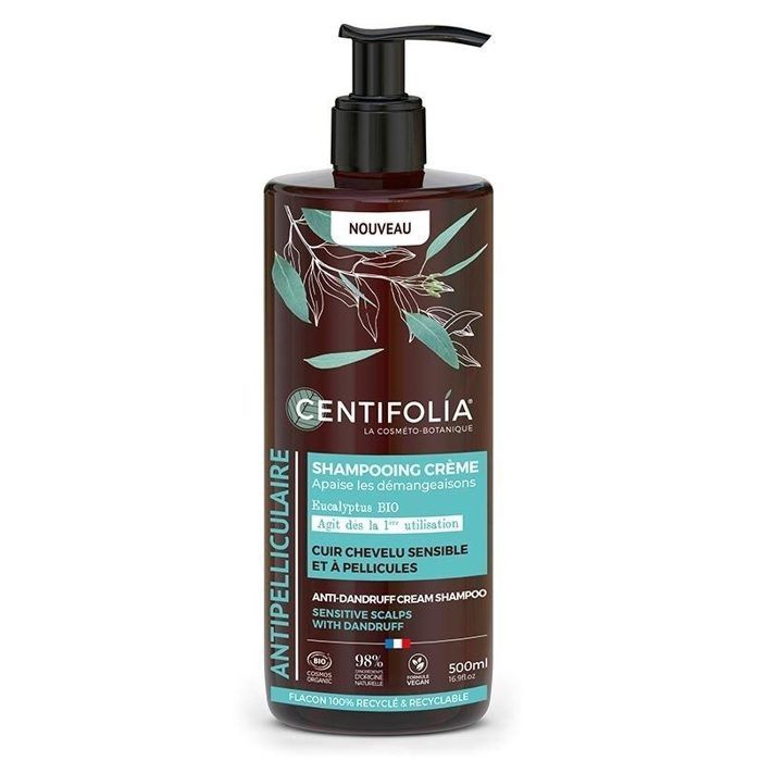 Shampooing crème antipelliculaire 500ml - Centifolia 0,5