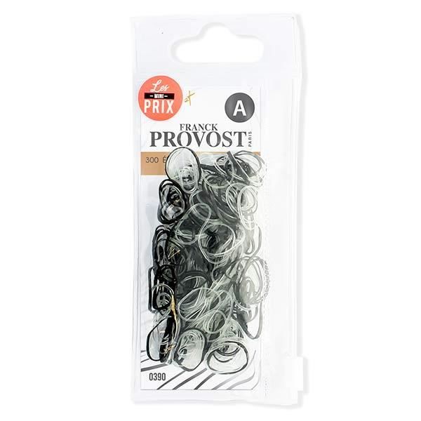 Élastiques à Cheveux - FRANCK PROVOST - 300 unités - Résistants - Pour Cheveux Fins - Mixte