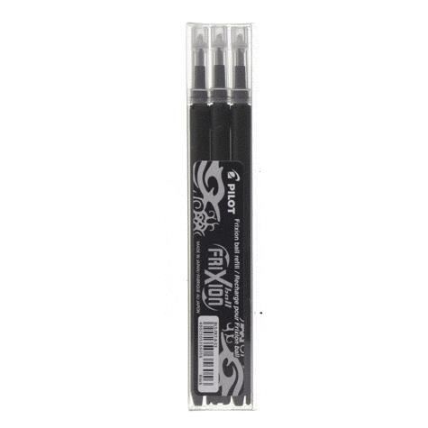 Recharge pour stylo frixion noir - Lot de 3